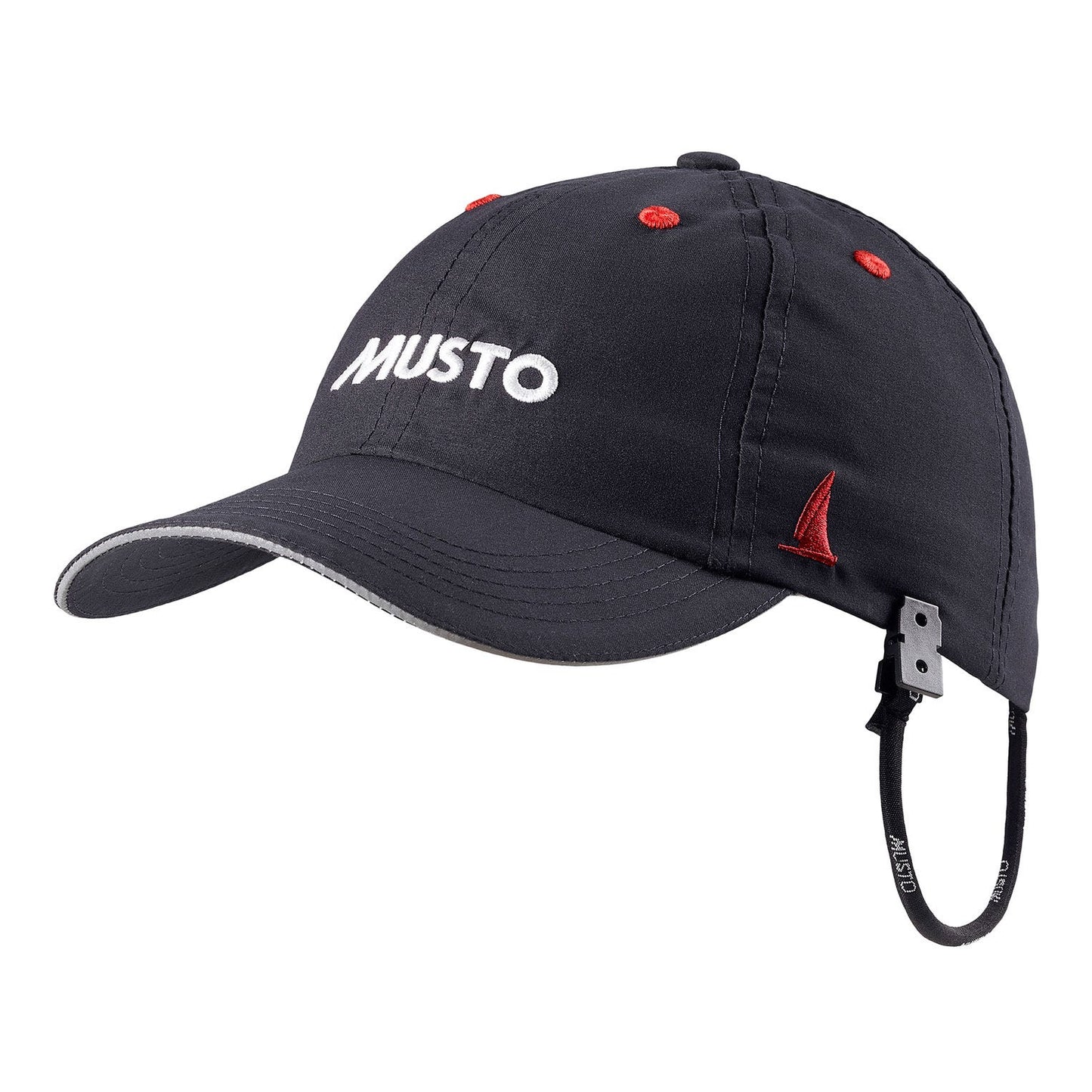 MUSTO ESSENTIAL FAST DRY CREW CAP BLACK