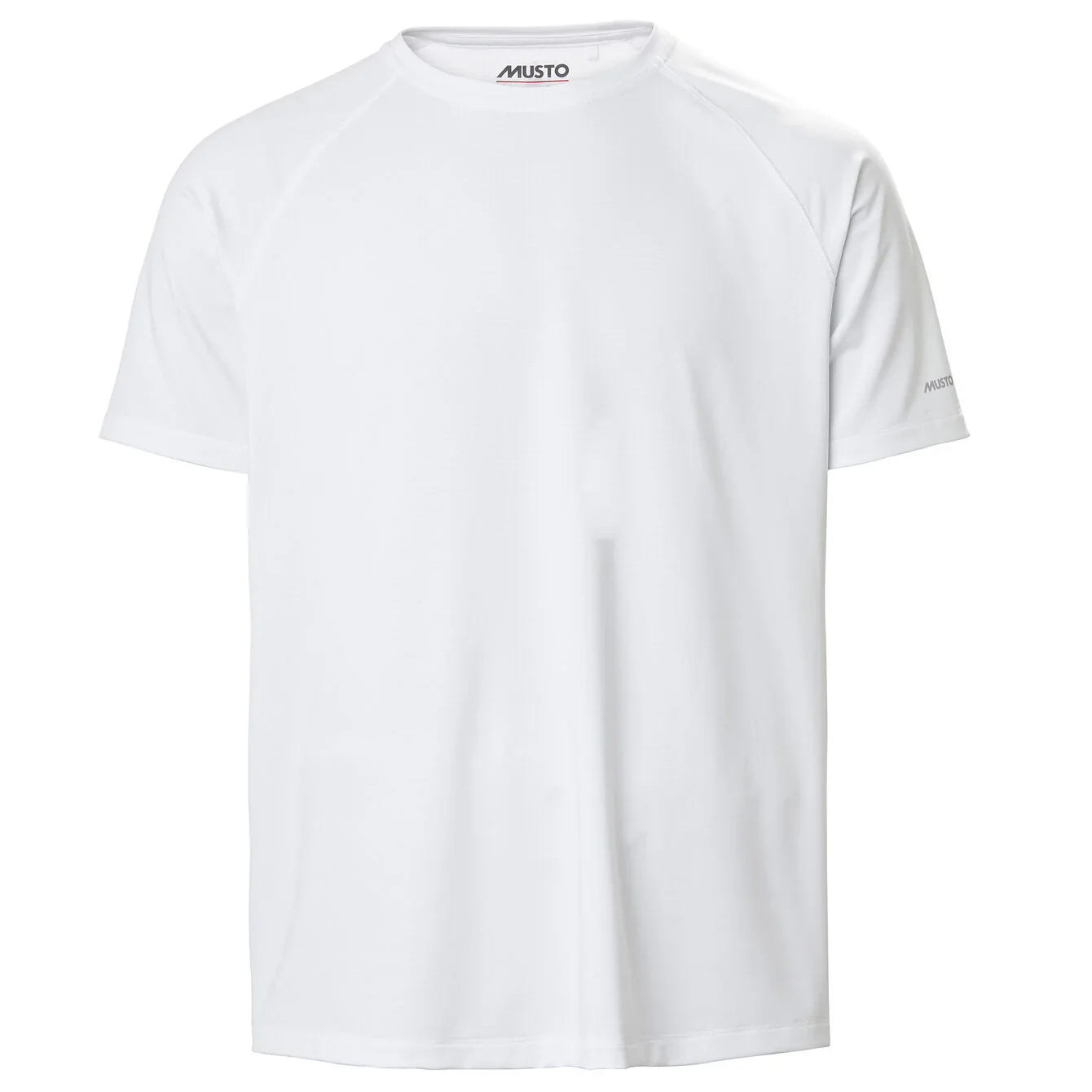 MUSTO MENS EVOLUTION SUNBLOCK SHORT SLEEVE TEE 2.0 CLIPPER ROUND THE WORLD SPECIAL WHITE