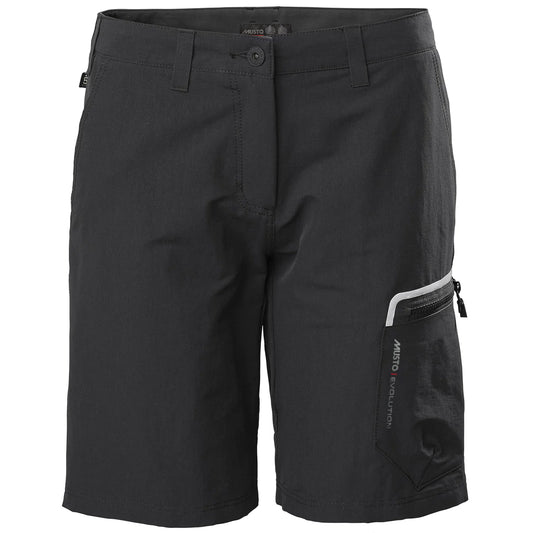 MUSTO WOMEN'S EVOLUTION PERFORMANCE SHORT 2.0 BLACK WBF SPECIAL