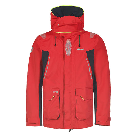 MUSTO MENS BR2 OFFSHORE JACKET 2.0 RED