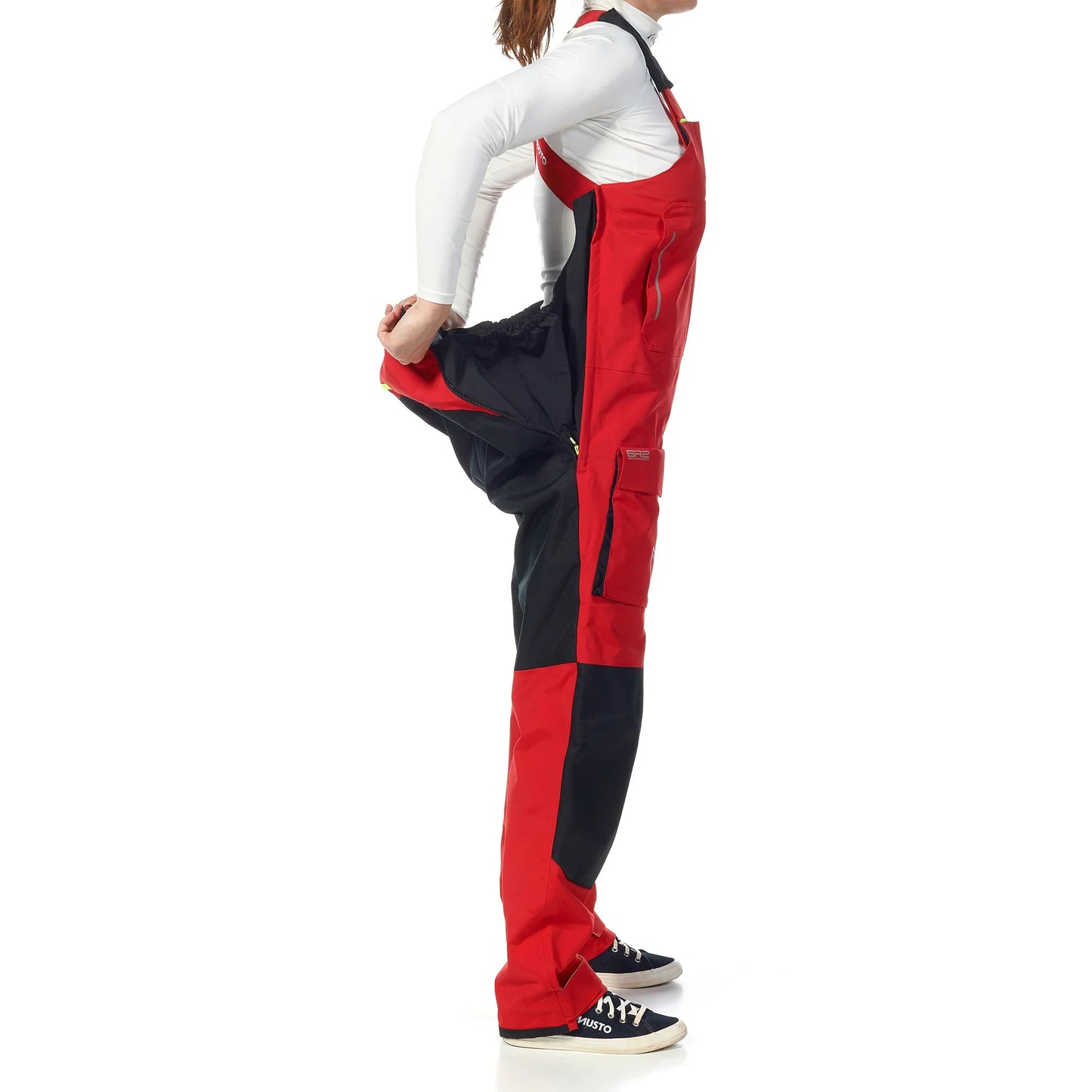 MUSTO WOMEN'S BR2 OFFSHORE TROUSER 2.0 Red Size 14 Special (No Tags)
