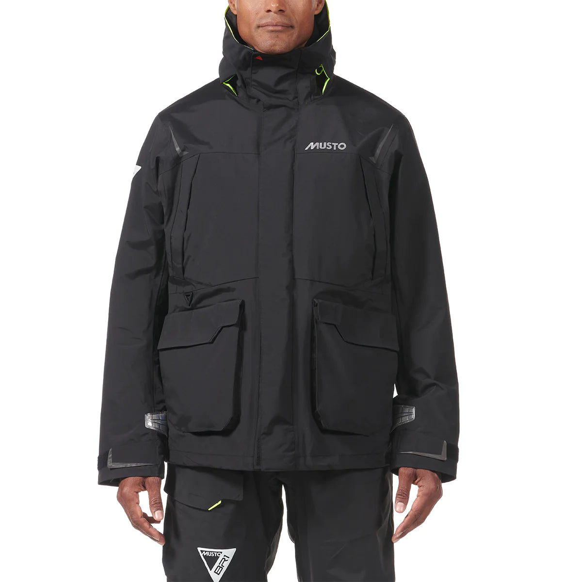 MUSTO BR1 CHANNEL JACKET BLACK