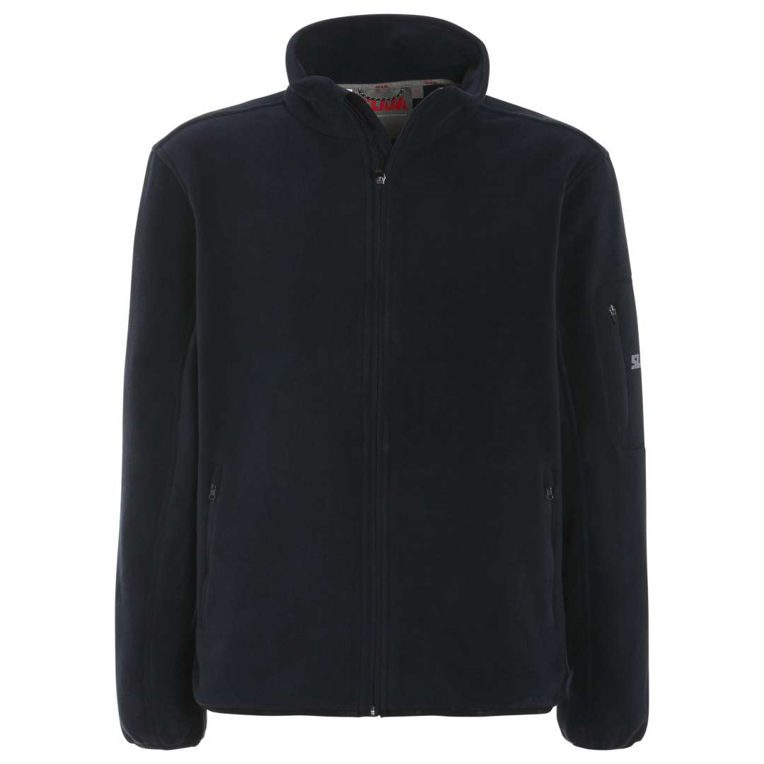 Slam Active Zipped Heavy Fleece Navy