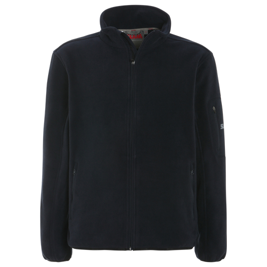 Slam Active Zipped Heavy Fleece Navy