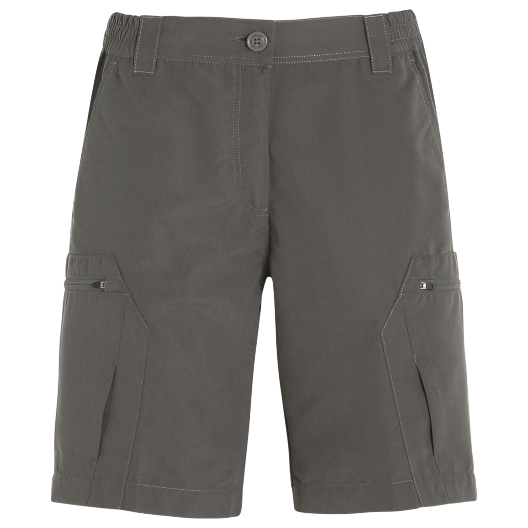 Slam Womens Active Cargo Shorts Titanium