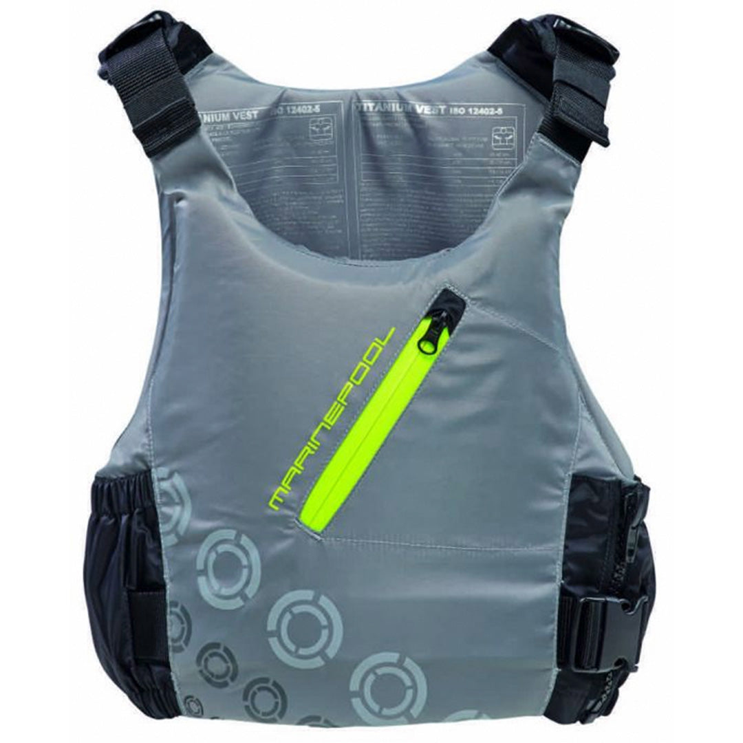 rw Marinepool 50N Titanium PE ISO Life Jacket Grey