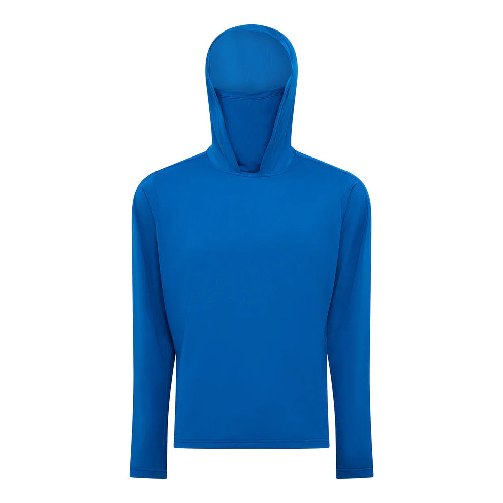 Burke Hooded Sun Shirt - Blue