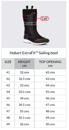 Dubarry Hobart ExtraFit™ Sailing boot - Black
