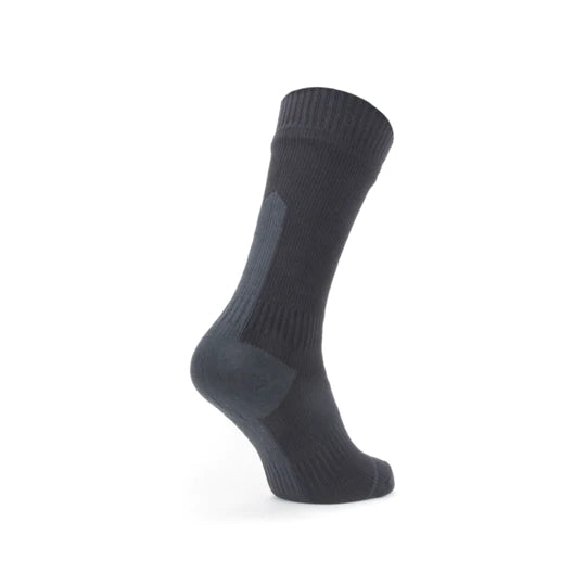 SEALSKINZ WATERPROOF ALL WEATHER MID LENGTH SOCK WITH HYDROSTOP