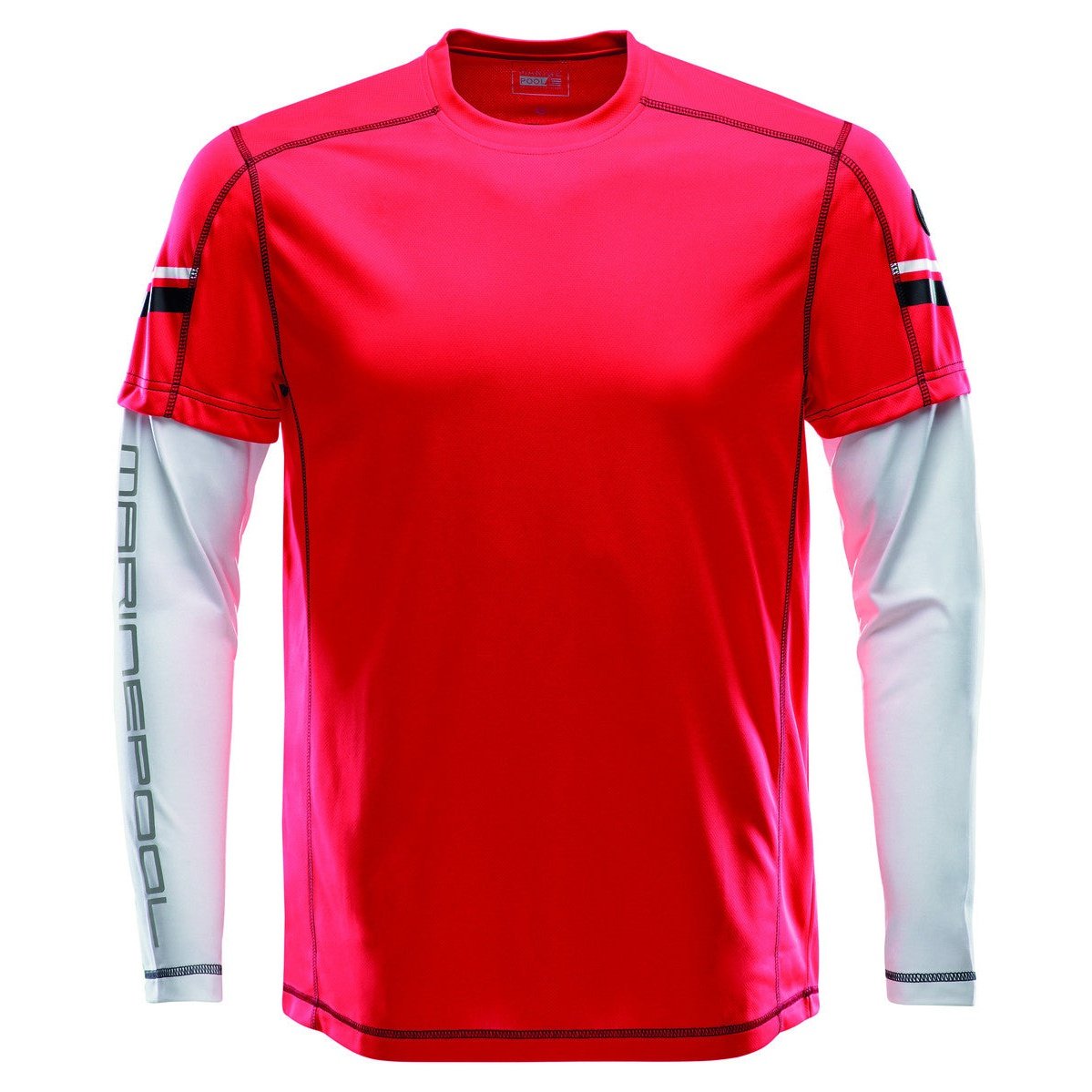 rw Marinepool Lenox Tec Longsleeve Men Red 3XL
