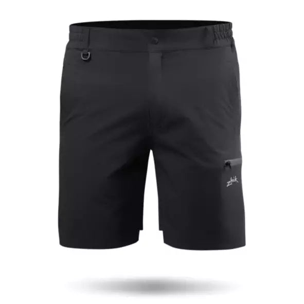 Zhik Mens Black/ Anthracite Deck Shorts