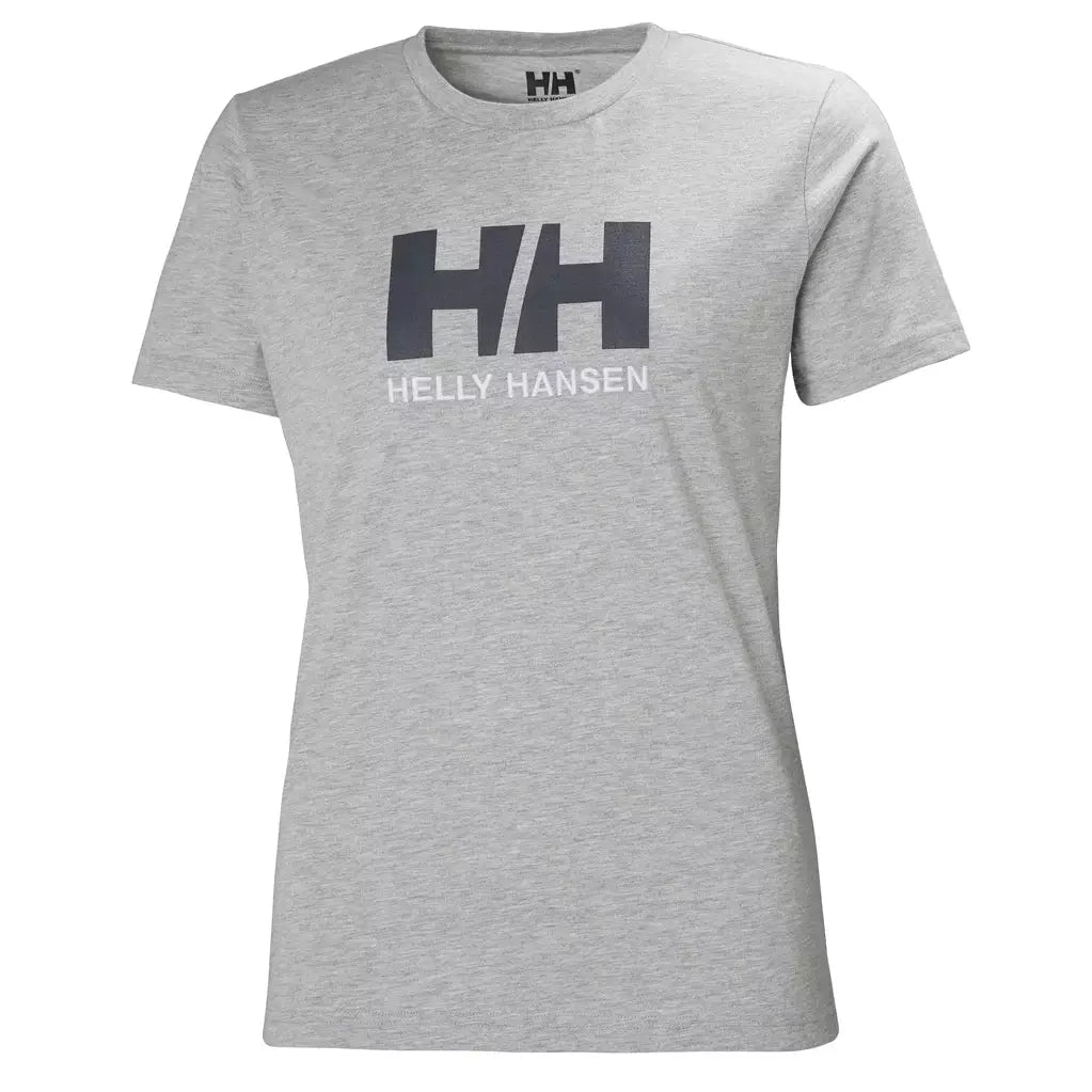 Helly Hansen LOGO T-SHIRT, GREY MELANGE Womens