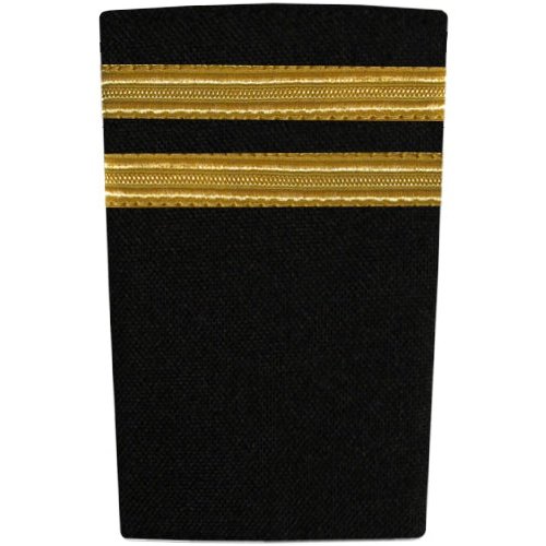 EPAULETTES - TWO BAR GOLD