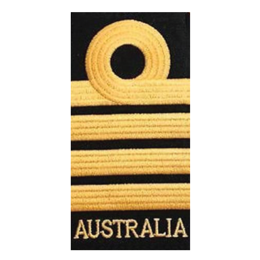 EPAULETTE - CAPTAIN FOUR BAR RAN CURL