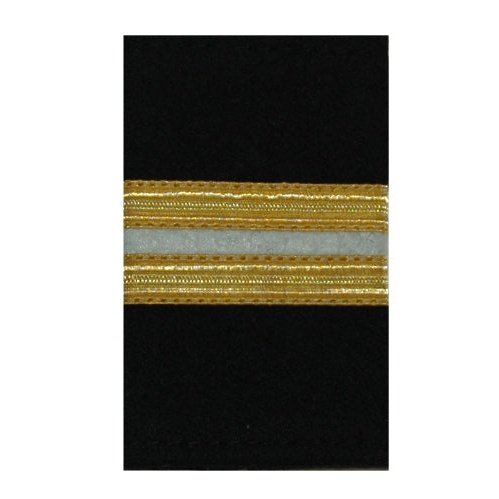 EPAULETTE - PURSER TWO STRAIGHT BAR