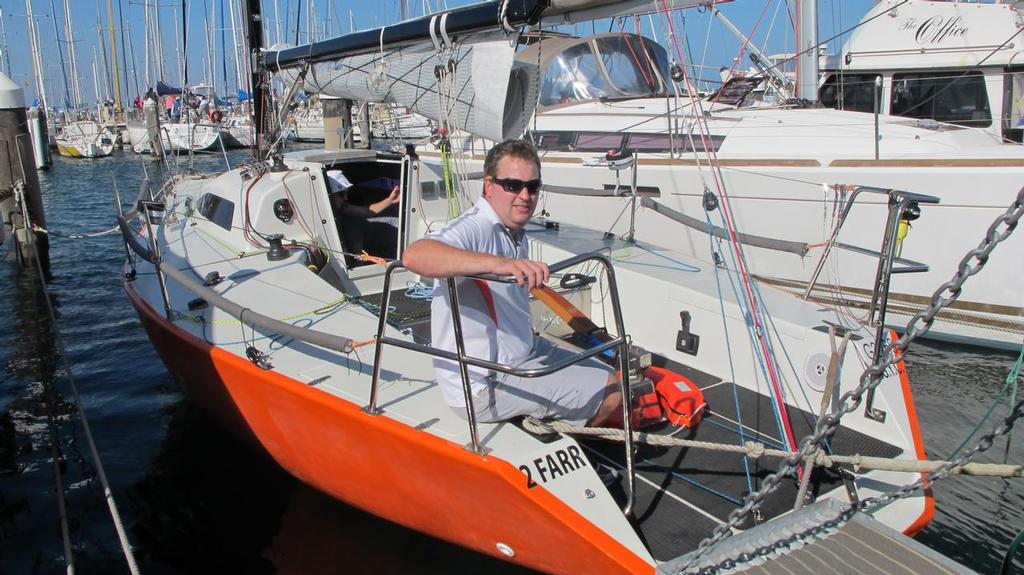 WILL AS A YOUNG SKIPPER IN THE 2015 PASSAGE RACE