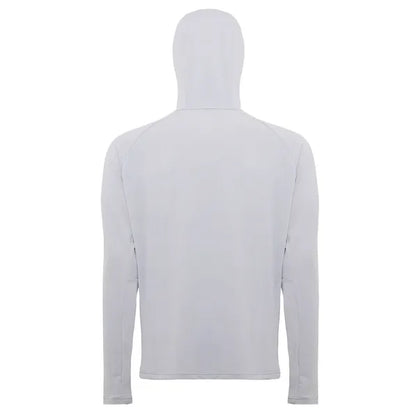 Burke UPF50+ Hooded Sun Shirt Light Grey