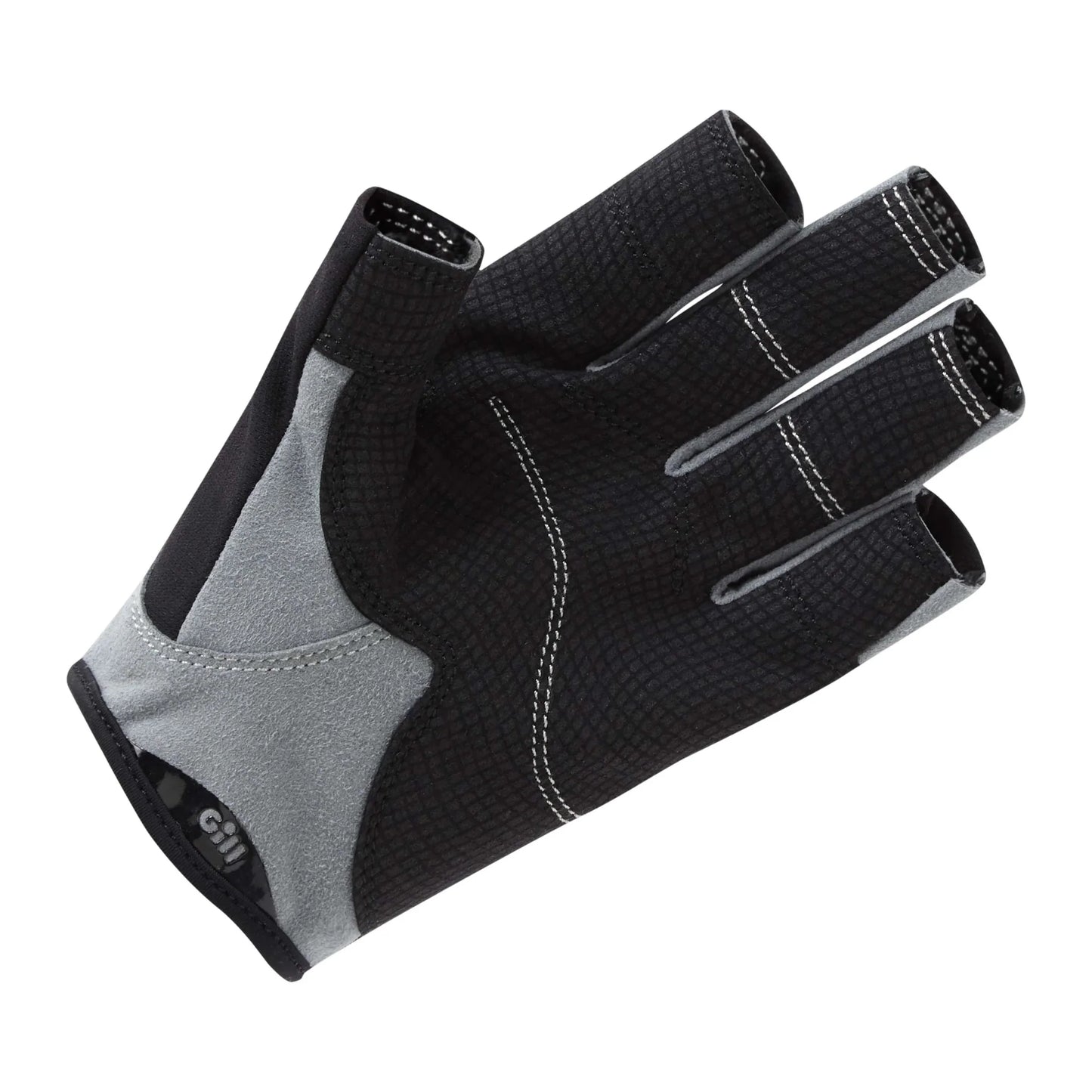 Gill Deckhand Short-Finger Sailing Gloves - Black