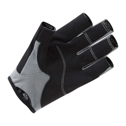 Gill Deckhand Short-Finger Sailing Gloves - Black