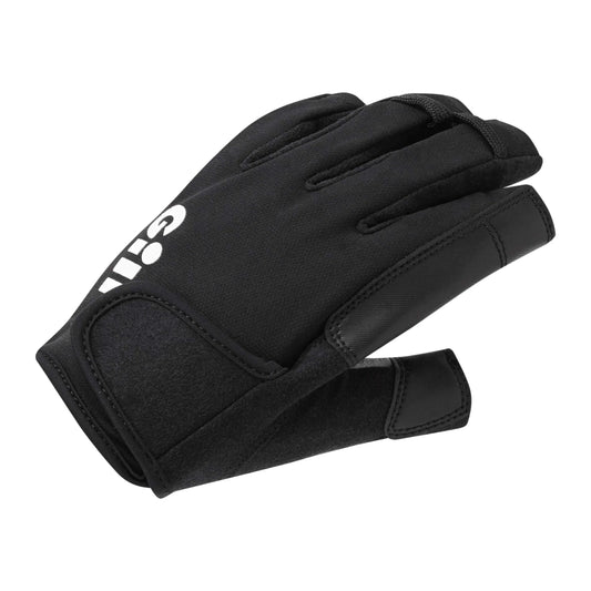 Gill Championship Short-Finger Sailing Gloves - Black