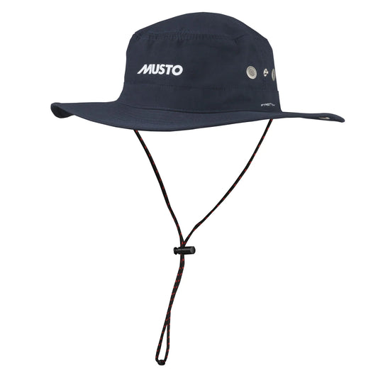 MUSTO FAST DRY BRIMMED HAT NAVY