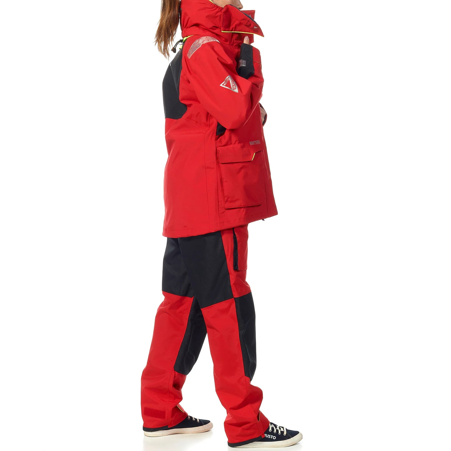 MUSTO WOMEN'S BR2 OFFSHORE JACKET 2.0 RED