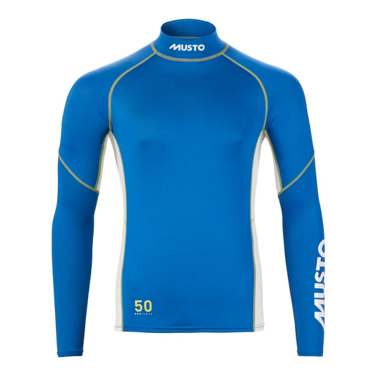 Musto Championship long sleeve Rash Top Aruba Blue