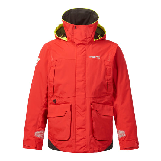 MUSTO BR1 CHANNEL JACKET RED