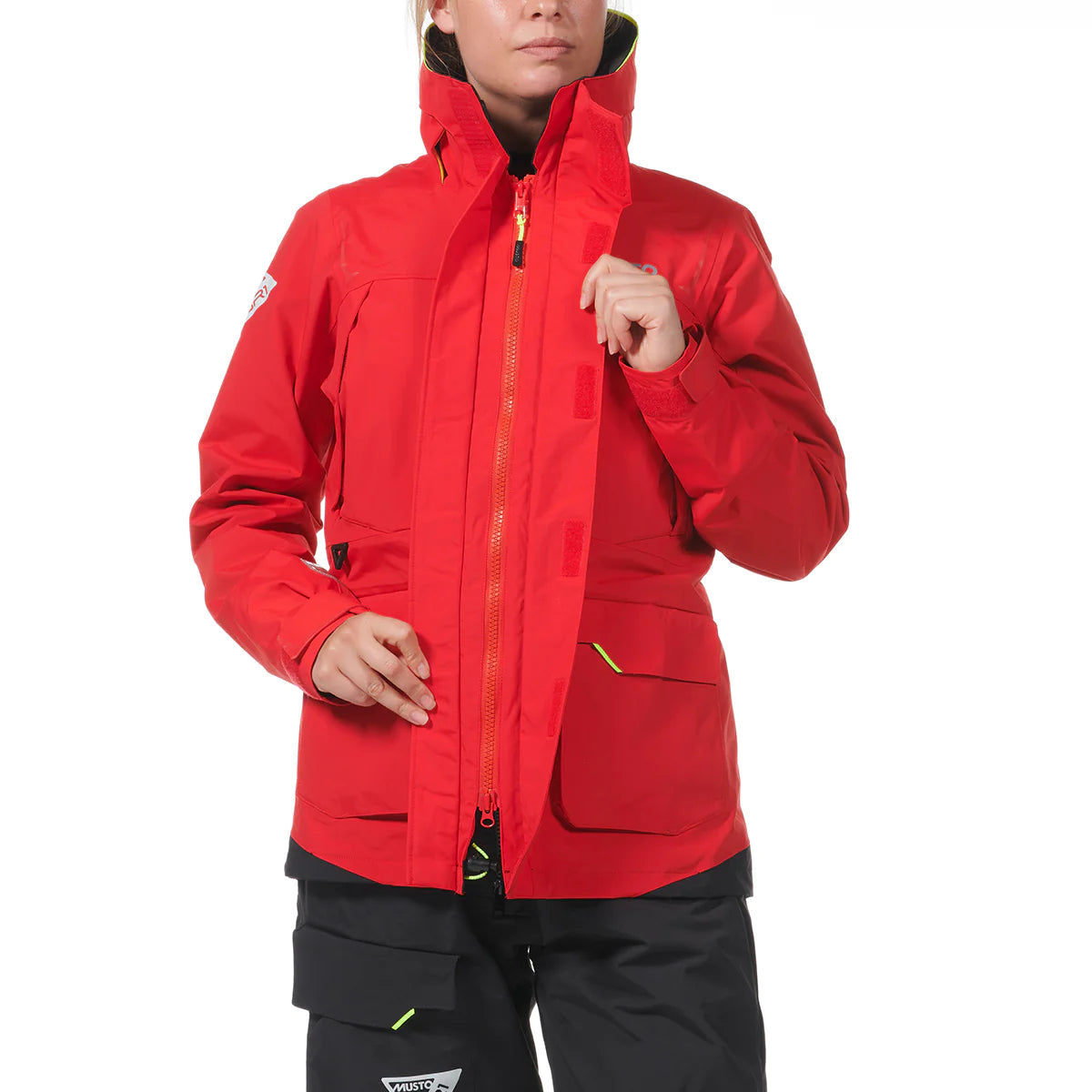 MUSTO WOMEN'S BR1 CHANNEL JACKET RED