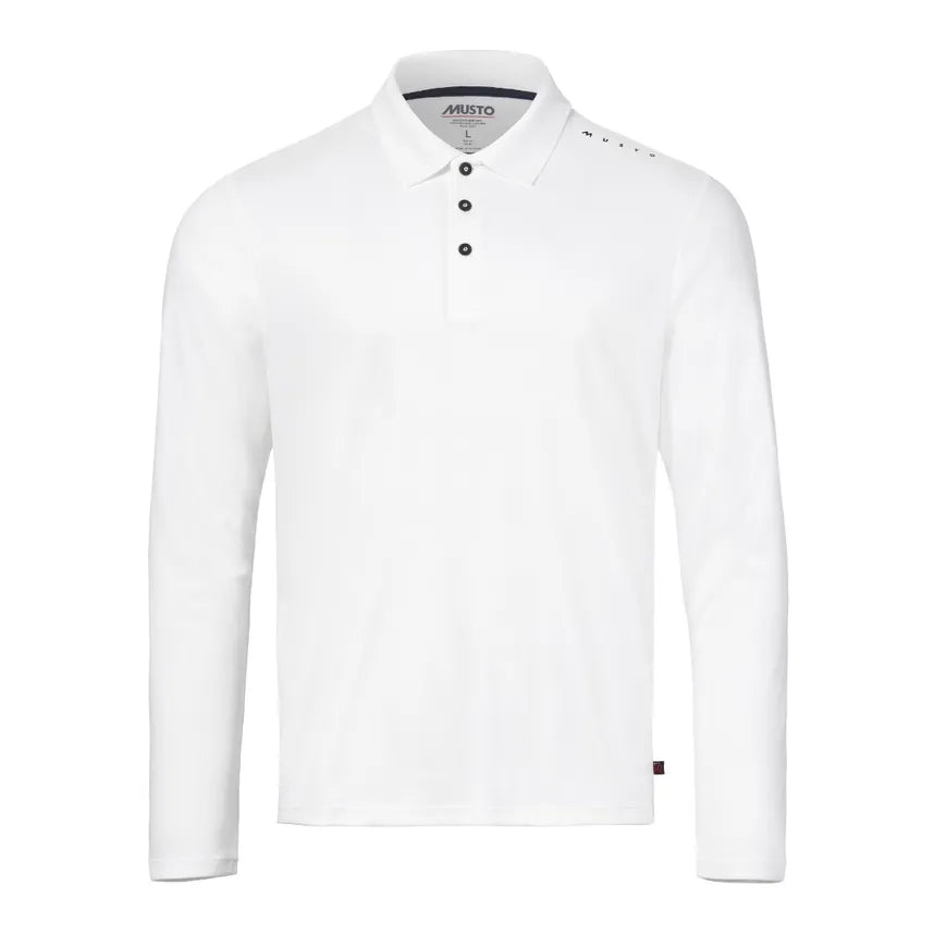 Musto Mens Evolution Long Sleeve Sunblock Crew Polo