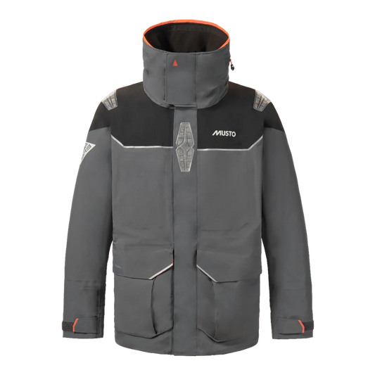 Musto Men's BR3 Pertex Offshore Jacket Charcoal ORCV Special