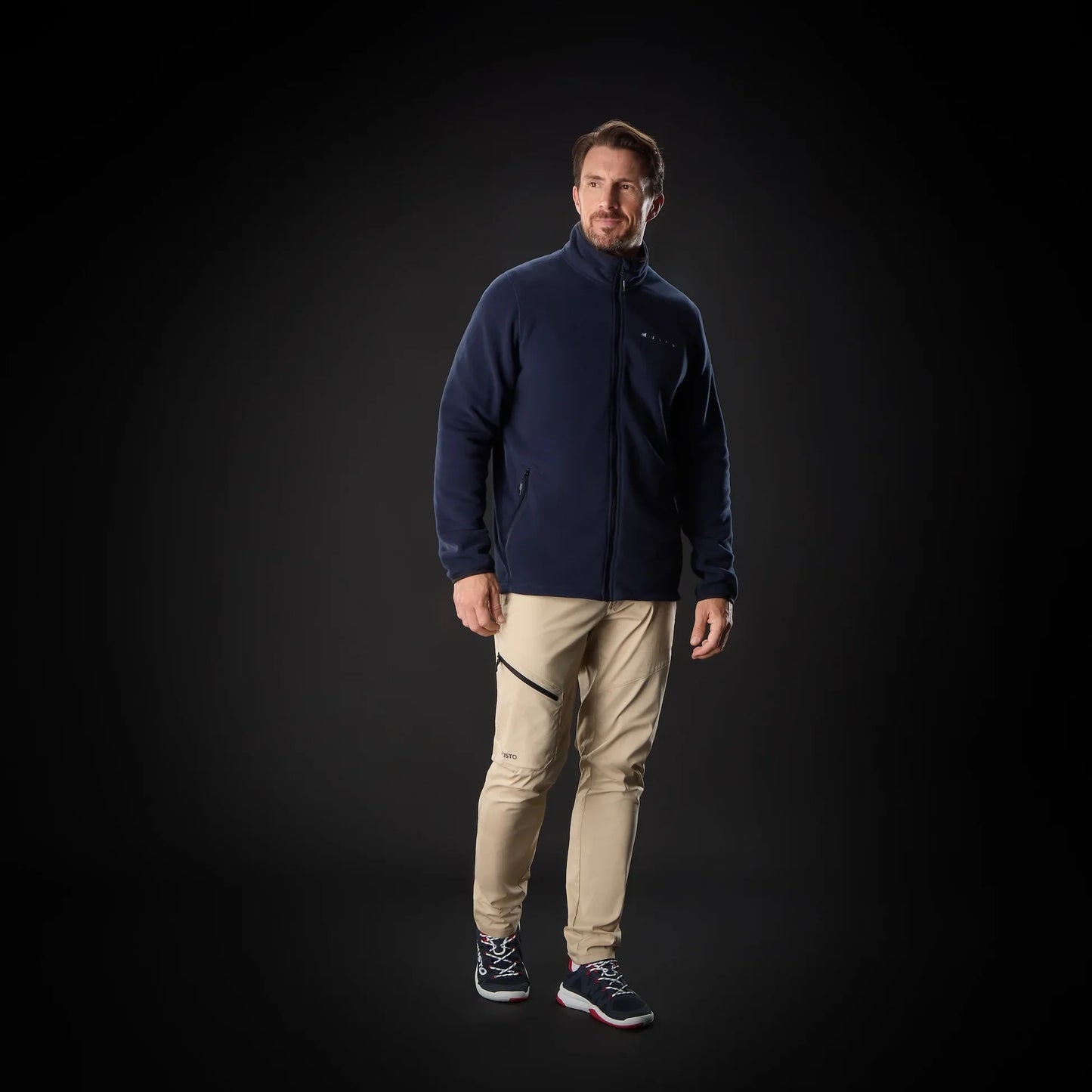 Musto MEN'S EVO POLARTEC® 200 FLEECE JACKET NAVY