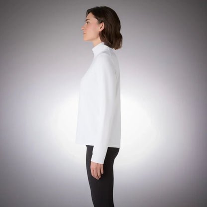 MUSTO WOMEN'S EVO AERO LONG-SLEEVE TOP WHITE