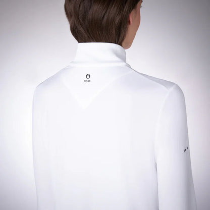 MUSTO WOMEN'S EVO AERO LONG-SLEEVE TOP WHITE