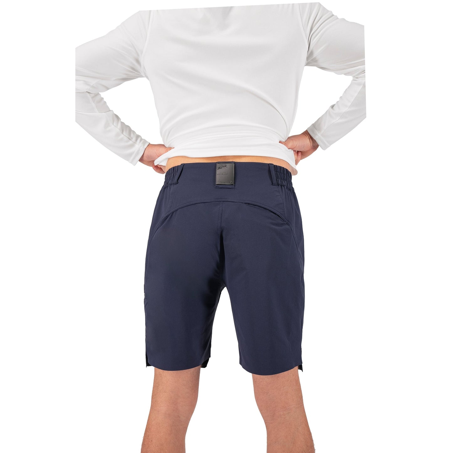 Zhik Mens Stretch Fast Dry Deck Shorts Navy