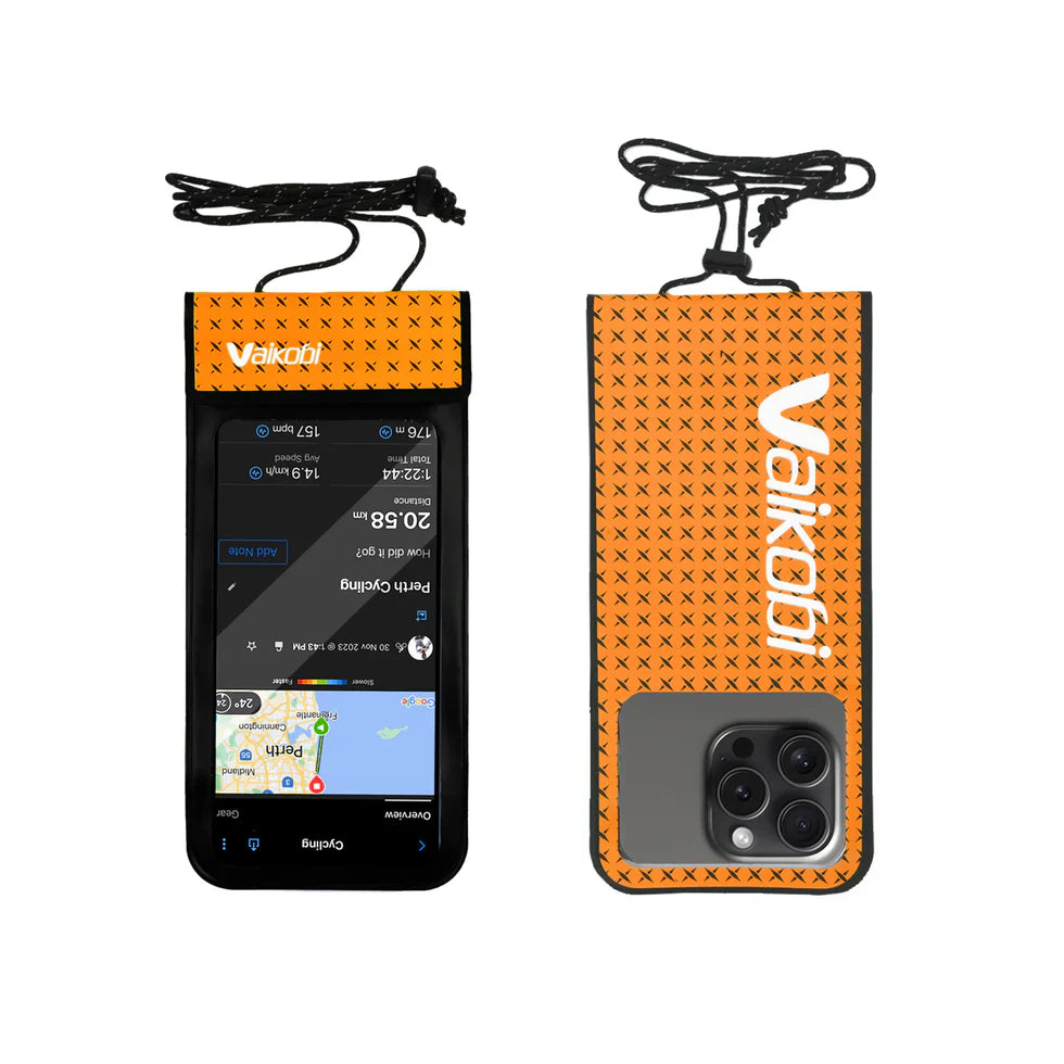 VAIKOBI WATERPROOF PHONE CASE - Orange