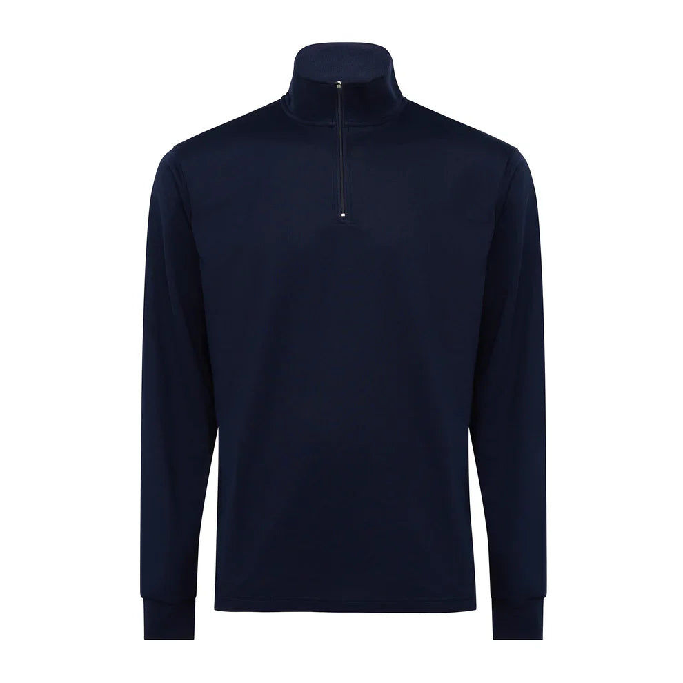 Burke Signature Polo Long Sleeve Navy