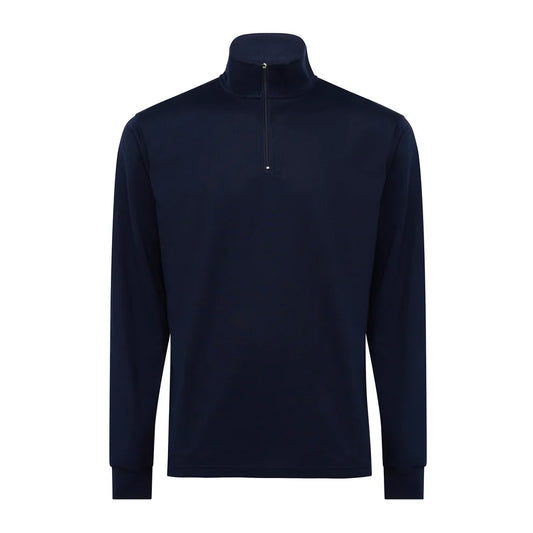Burke Signature Polo Long Sleeve Navy