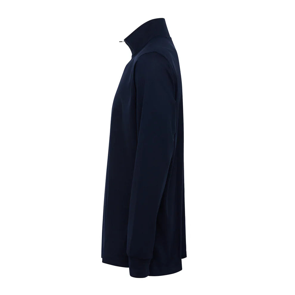 Burke Signature Polo Long Sleeve Navy
