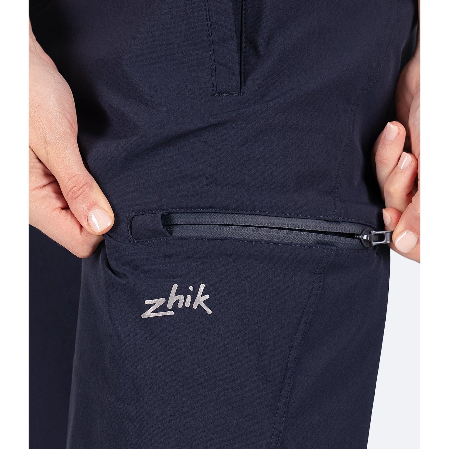 Zhik Womens Stretch Fast Dry Deck Shorts Navy