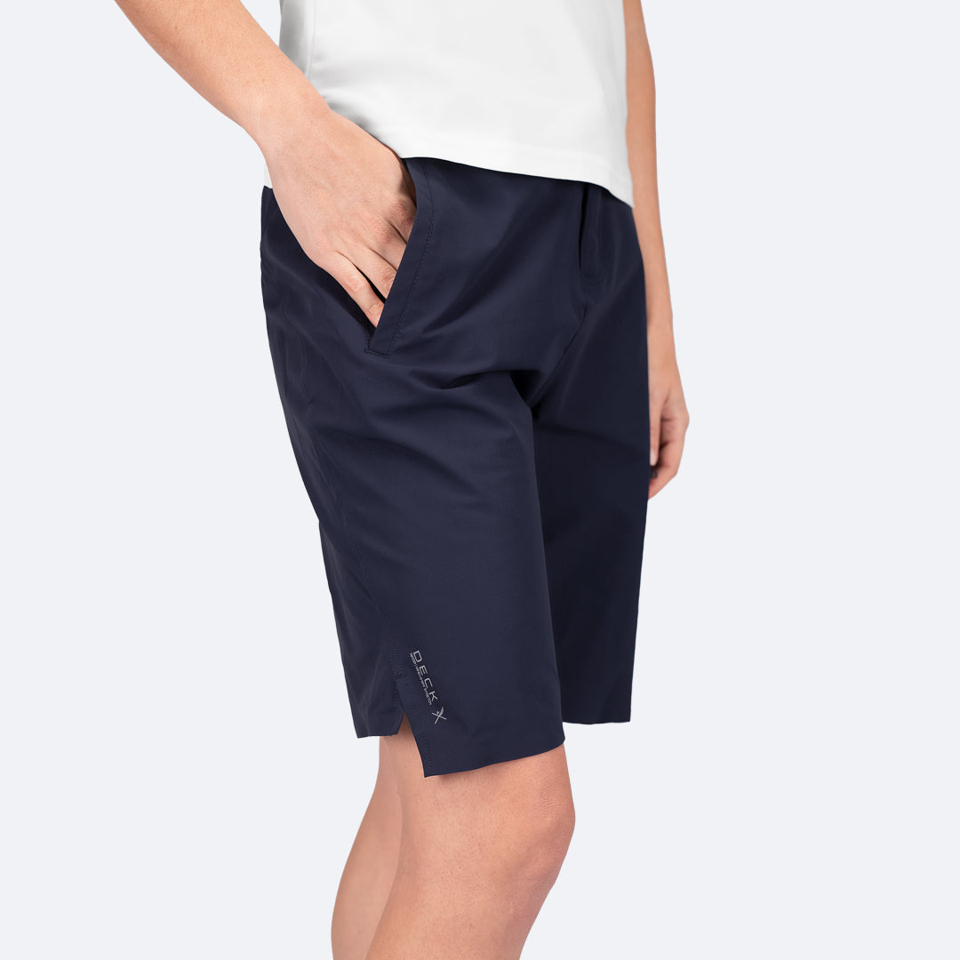 Zhik Womens Stretch Fast Dry Deck Shorts Navy