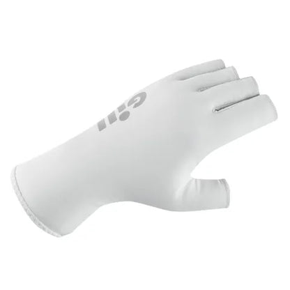 Gill UV Tec Fishing Gloves Silver