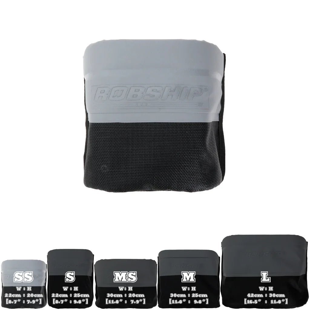 Robship Racing Rope Bag, Mesh mk2 Grey/black Small Short