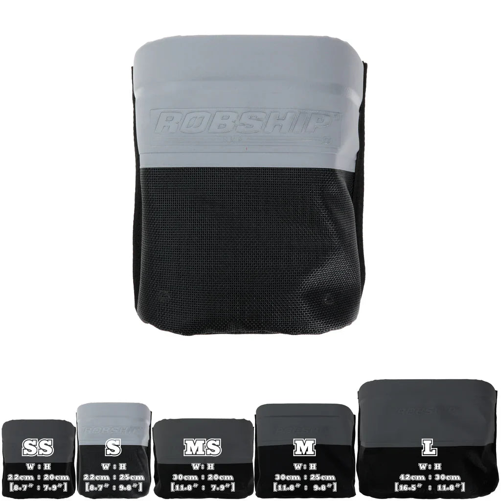 Robship Racing Rope Bag, Mesh mk2 Grey/black Small