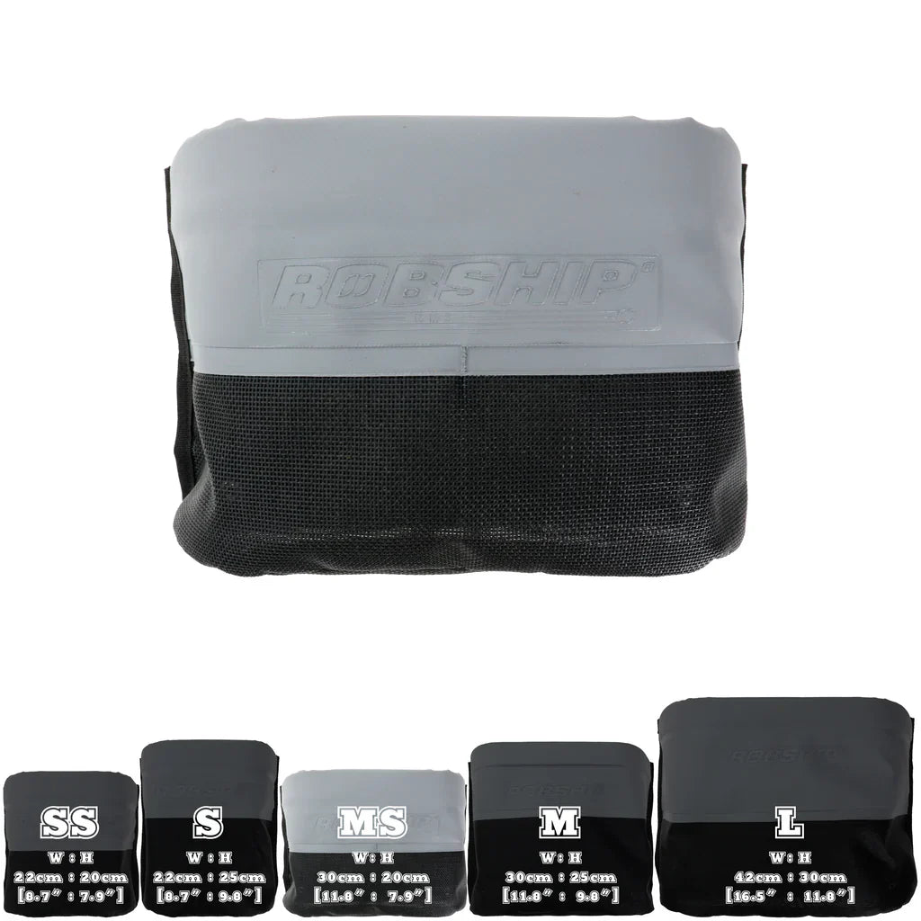 Robship Racing Rope Bag, Mesh mk2 Grey/black Medium Short