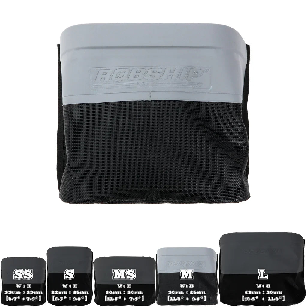 Robship Racing Rope Bag, Mesh mk2 Grey/black Medium