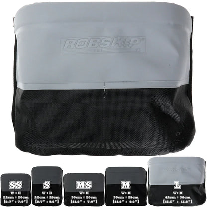 Robship Racing Rope Bag, Mesh mk2 Grey/black Large