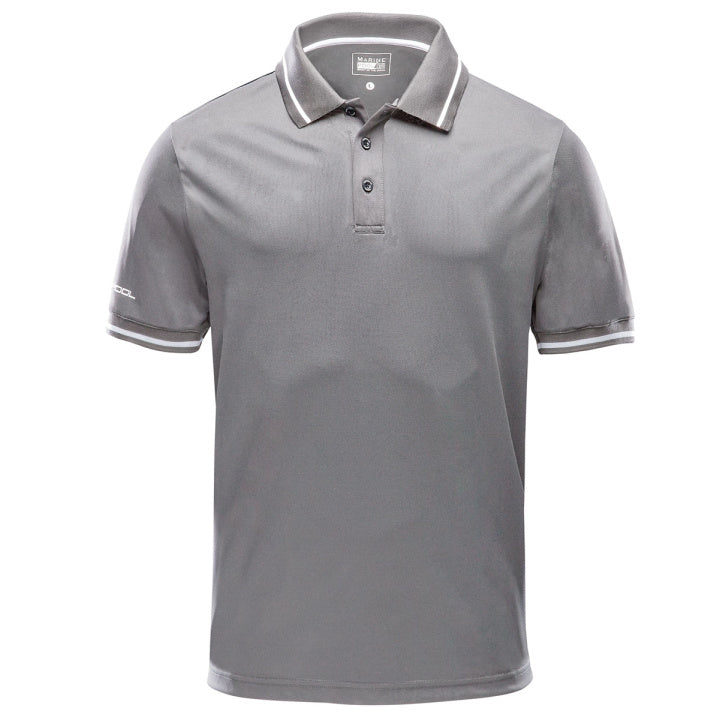 Marinepool Speed Race Promo Polo Men Grey Small