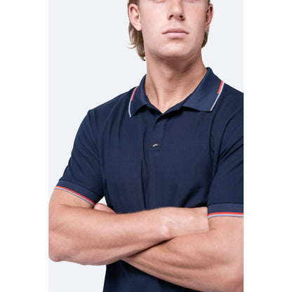 Zhik Tech Polo Short Sleeve Navy Men's